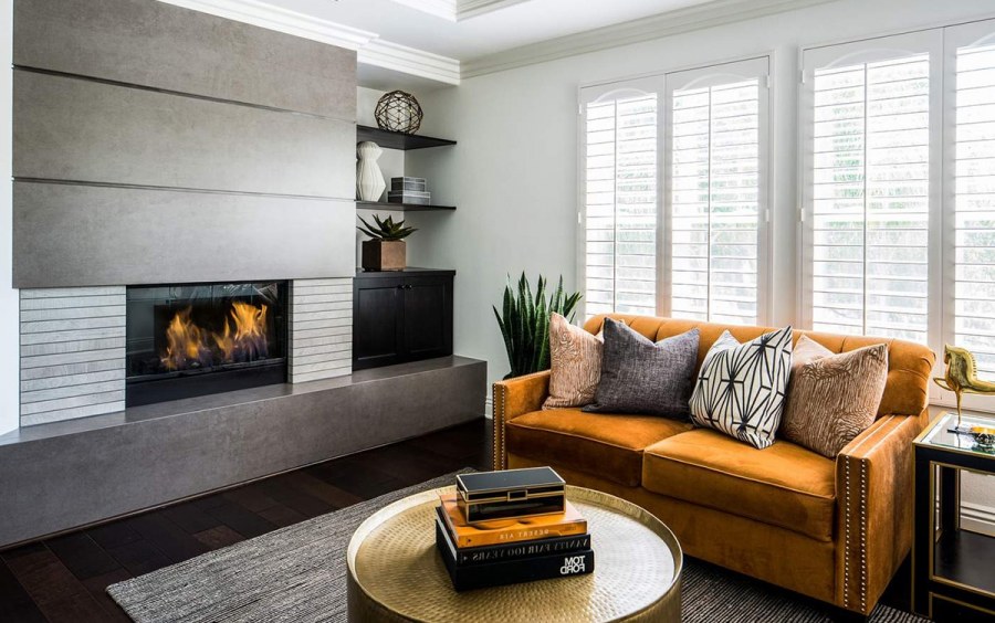 Теплая гостиная