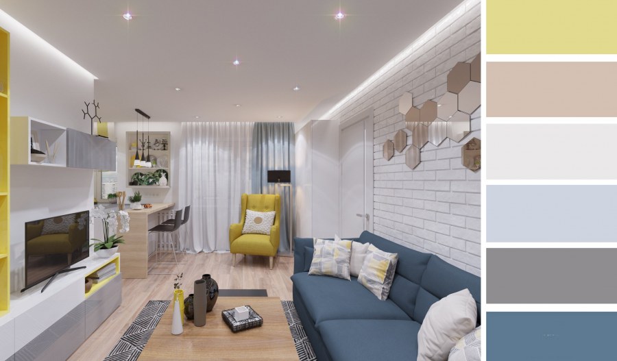 Dulux 10yy 64/048 в интерьере