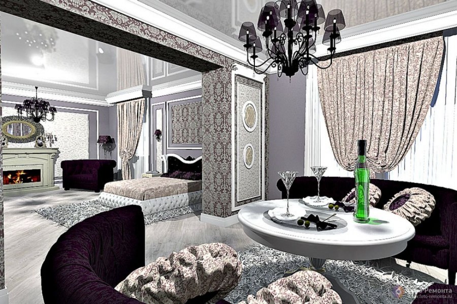 Спальня арт деко Room Luxury