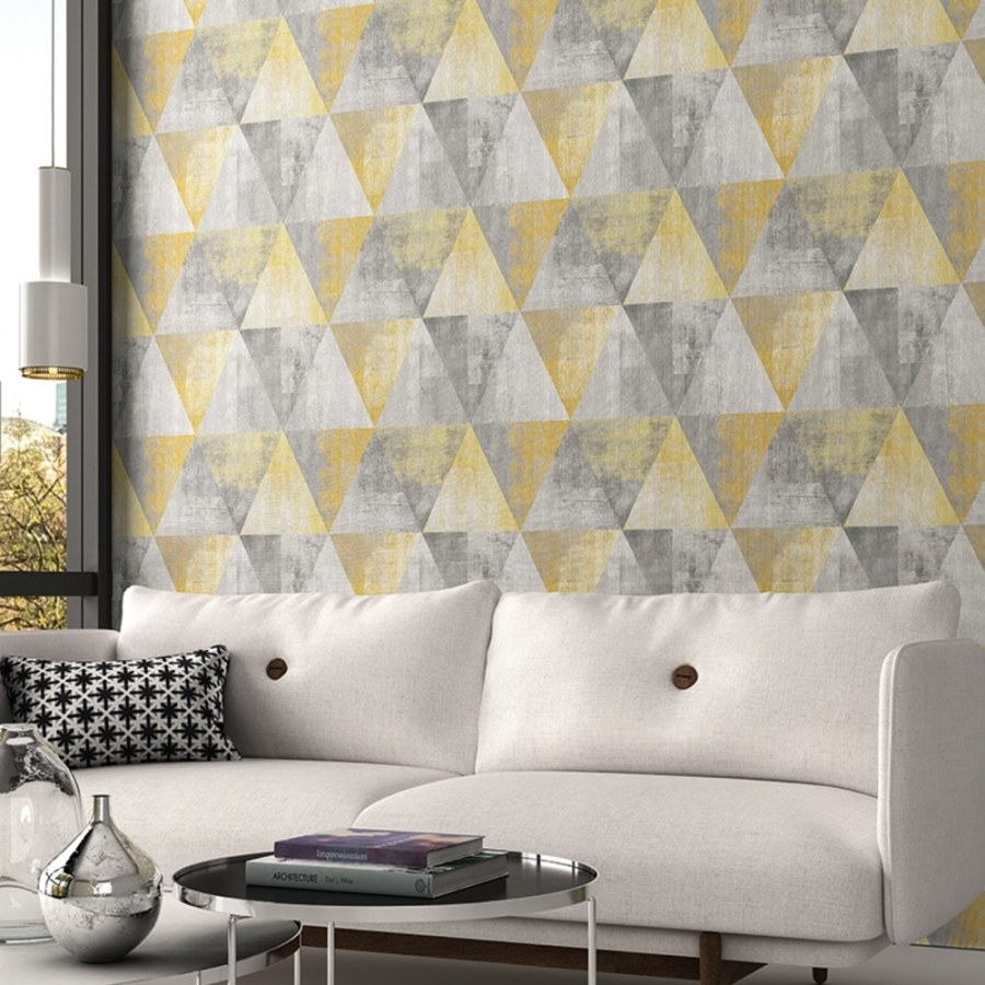 Обои Rasch Hyde Park 410921 в интерьере