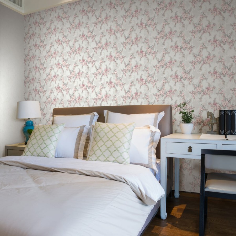 Обои флизелиновые а.с. и палитра яблоня белые 1.06 м 70110-25