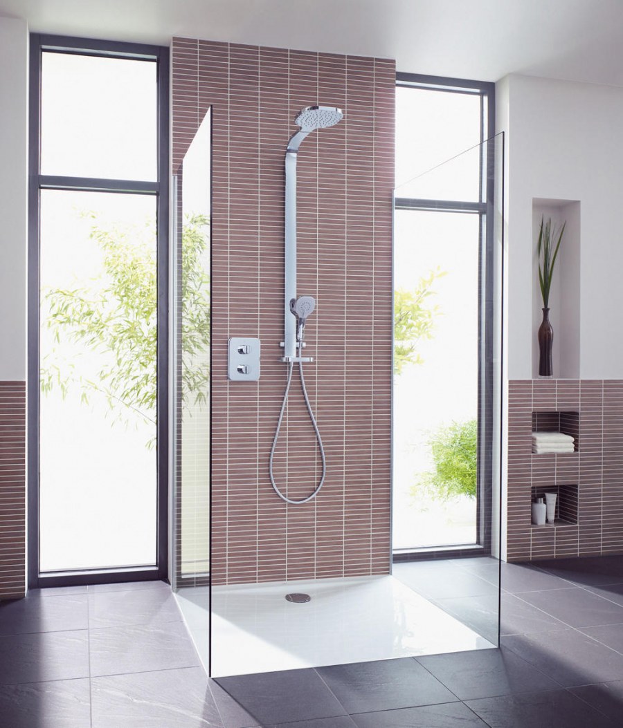 Душевая без поддона