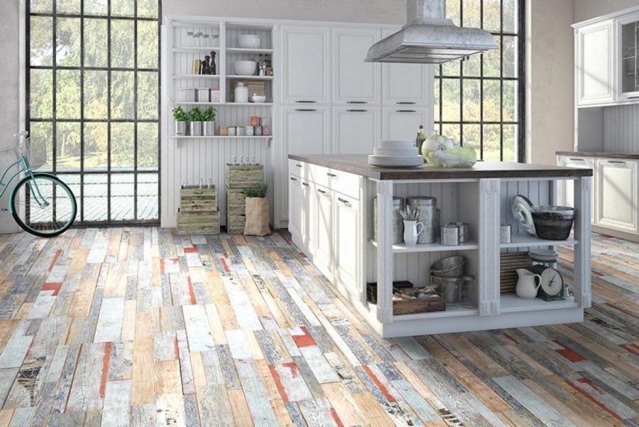 Пробковый пол Corkstyle Loft Bone