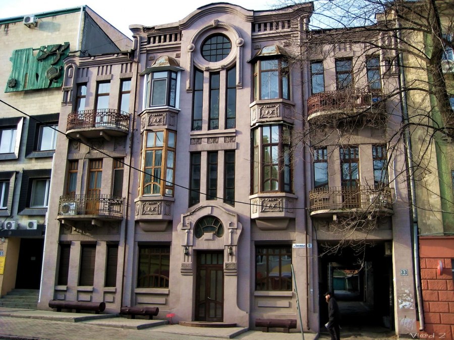 Ар нуво архитектура Москва