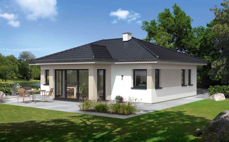 Германский стиль одноэтажных домов