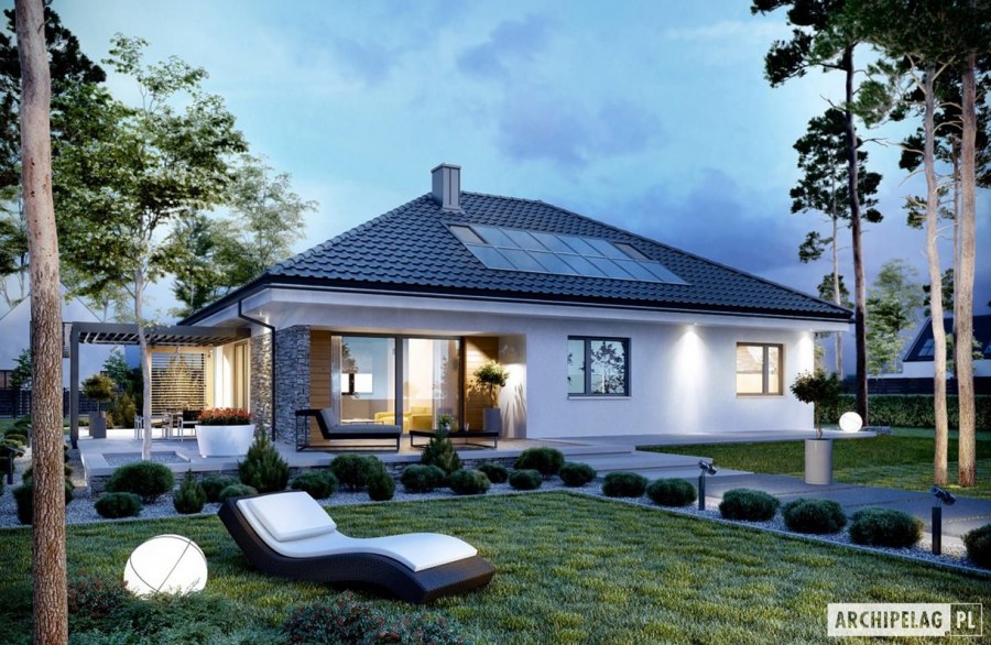 Бунгало проекты домов фото