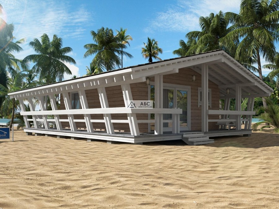 Деревянные бунгало проекты