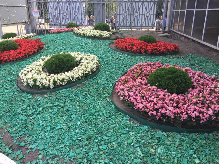 Вентспилс Латвия цветочные часы