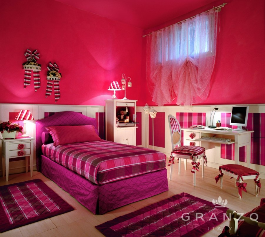 Дизайнерские комнаты для девочек