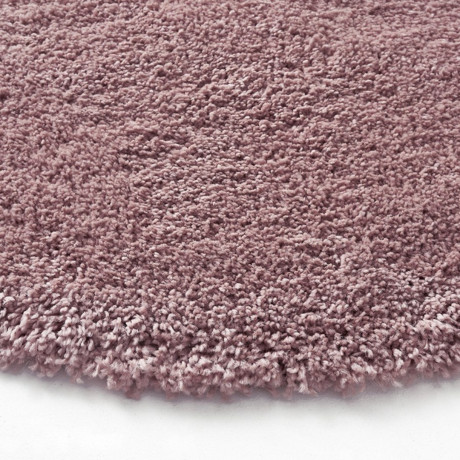 Ковер amigo Шегги Micro-Fiber Red овал