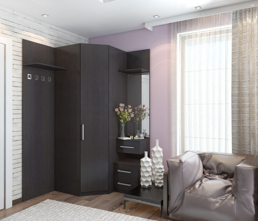 Пр хожая совмещенная с кухней