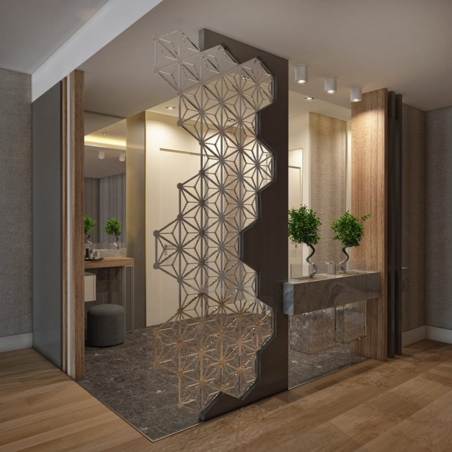 Прихожая для квадратного коридора