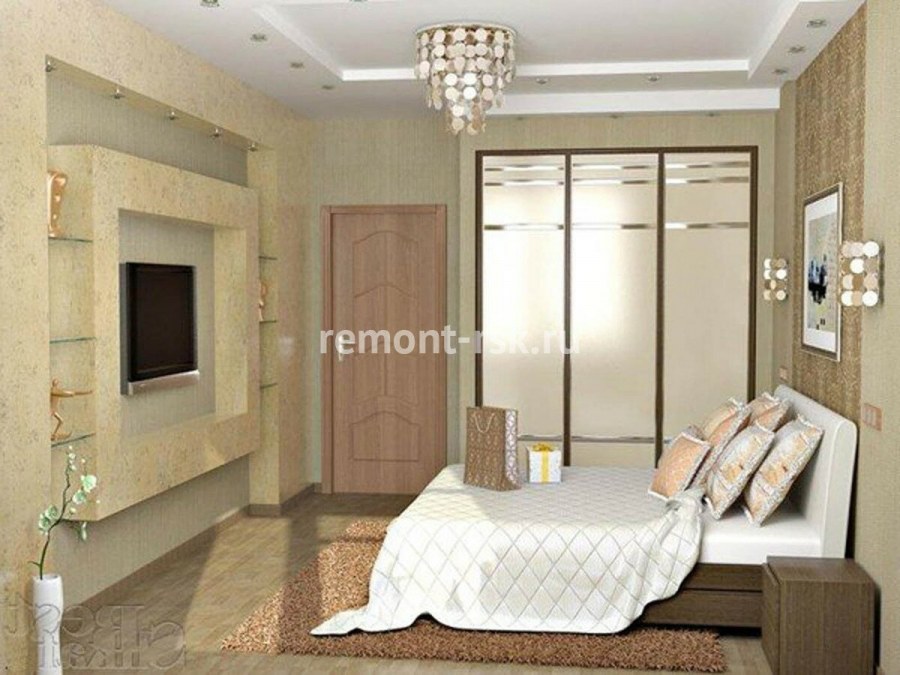 Перегородка между коридором и гостиной