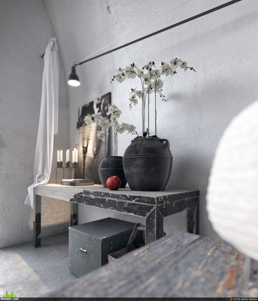 Лофт по деревенский дешевый от механиков