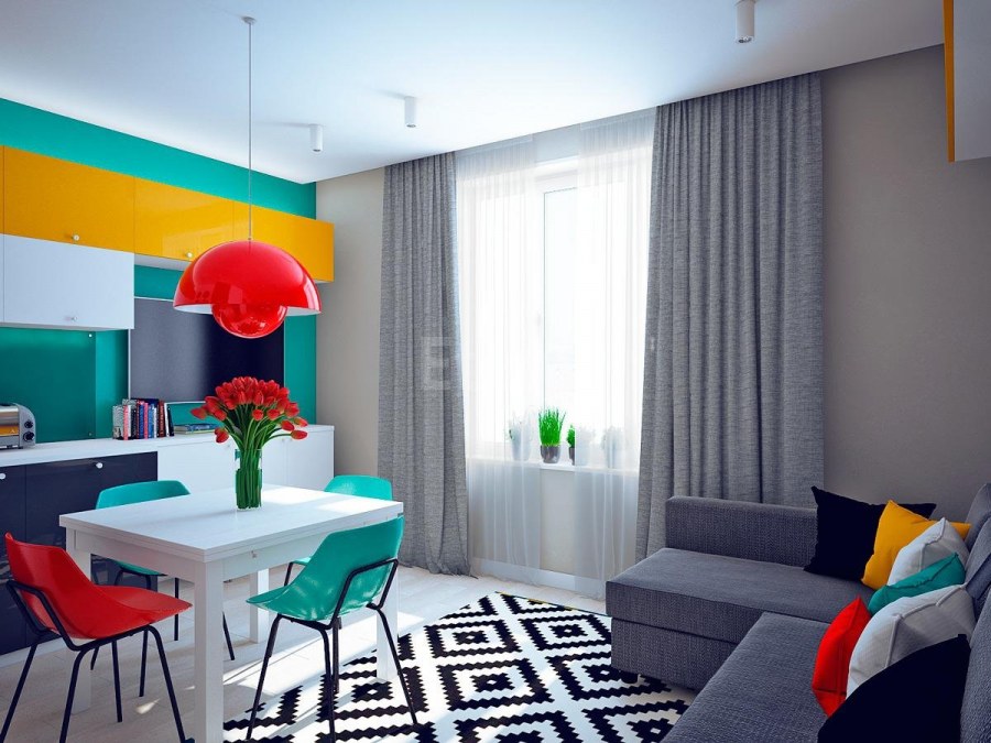 Интерьер евродвушки