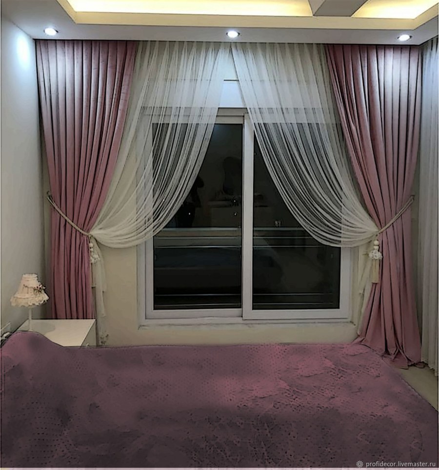 Шторы в спальню
