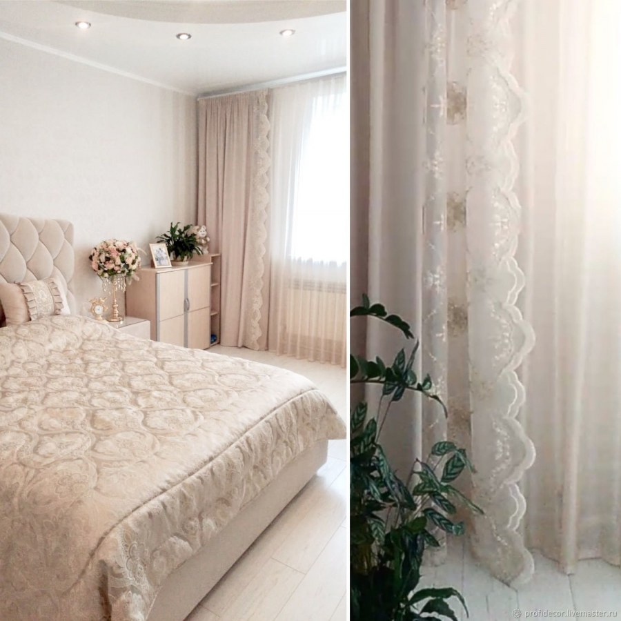 Белая спальня