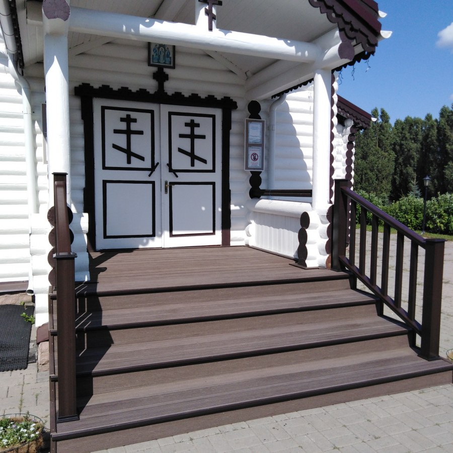 Ступень ДПК Darvolex Deckron 320х20х4000 венге