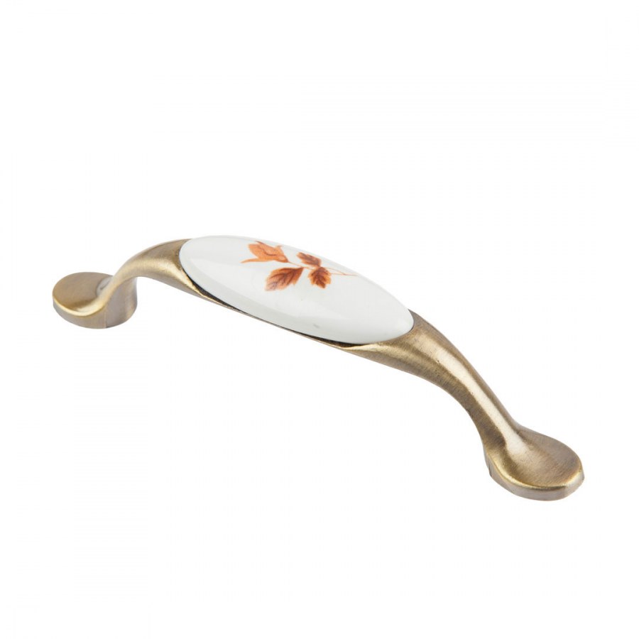 Ручка скоба с керамикой (sf02-05-96 OAB)