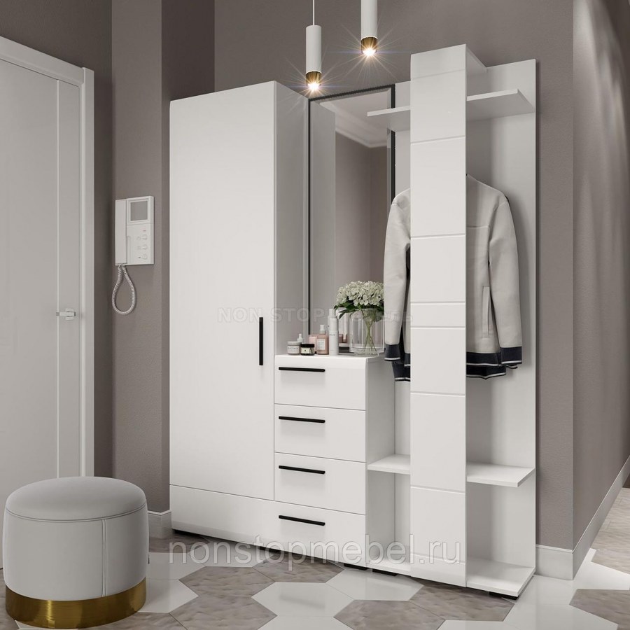 Модульная прихожая Эстель Лайт