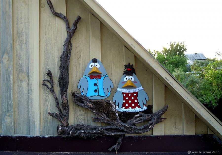 Декор для сада из фанеры