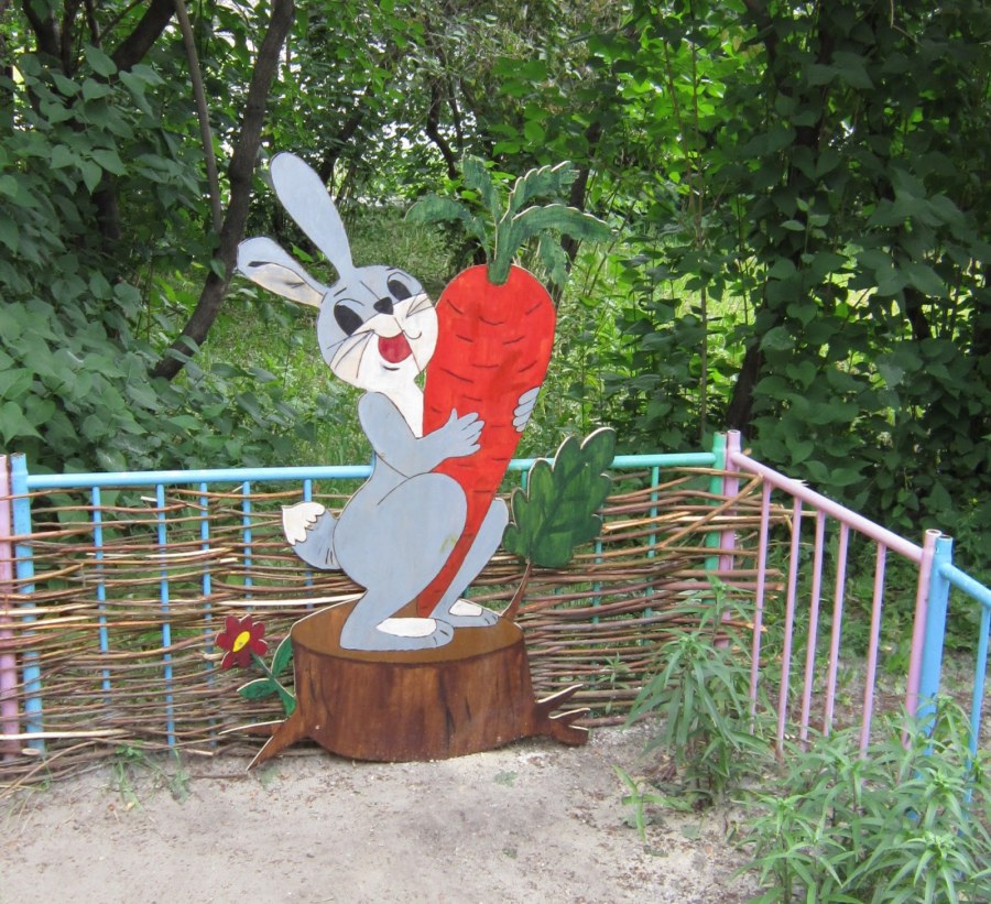 Фигуры из фанеры для сада