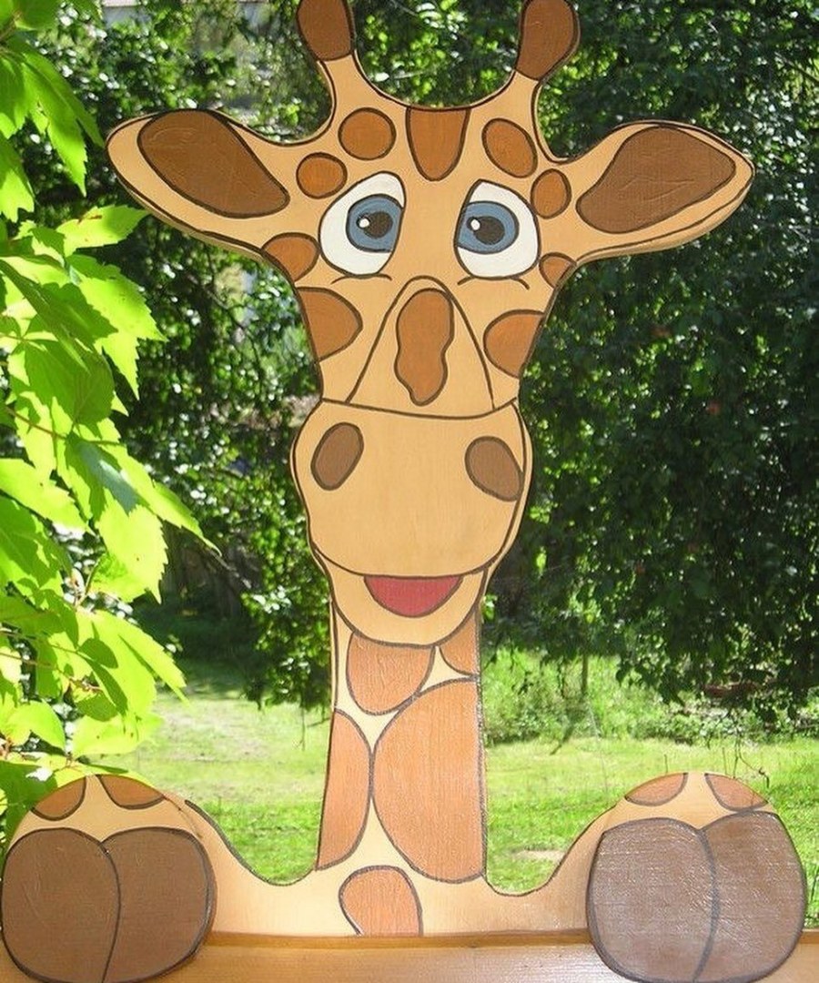 Фигуры из фанеры для сада
