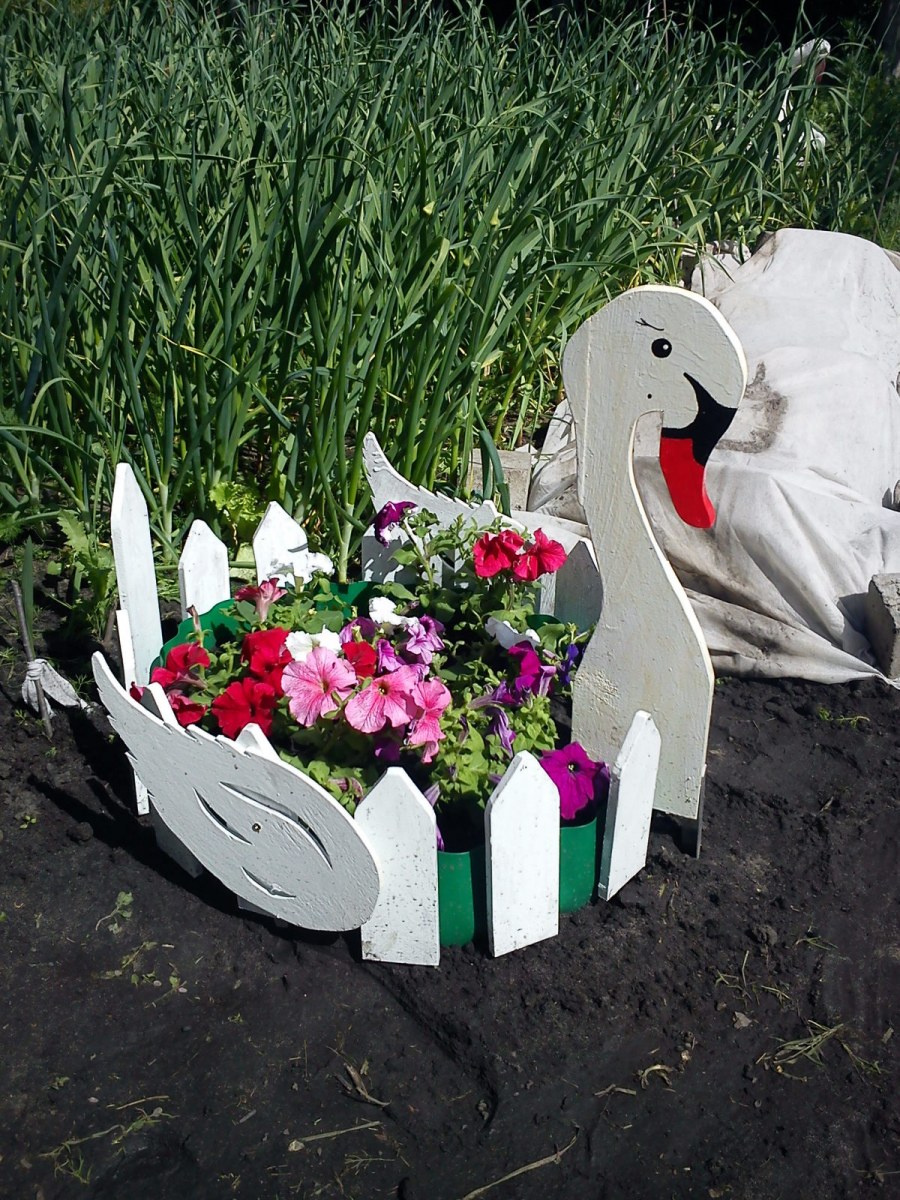 Фигуры из фанеры для сада