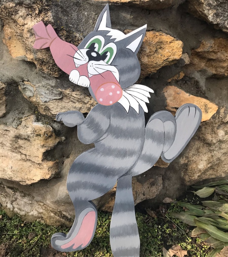 Фигурки из фанеры для сада