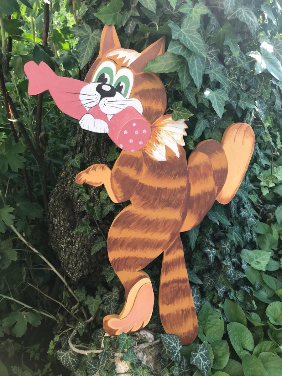 Фигуры из фанеры для сада