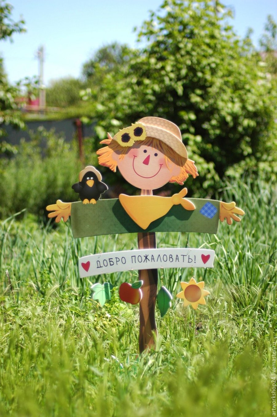 Изделия из фанеры для сада