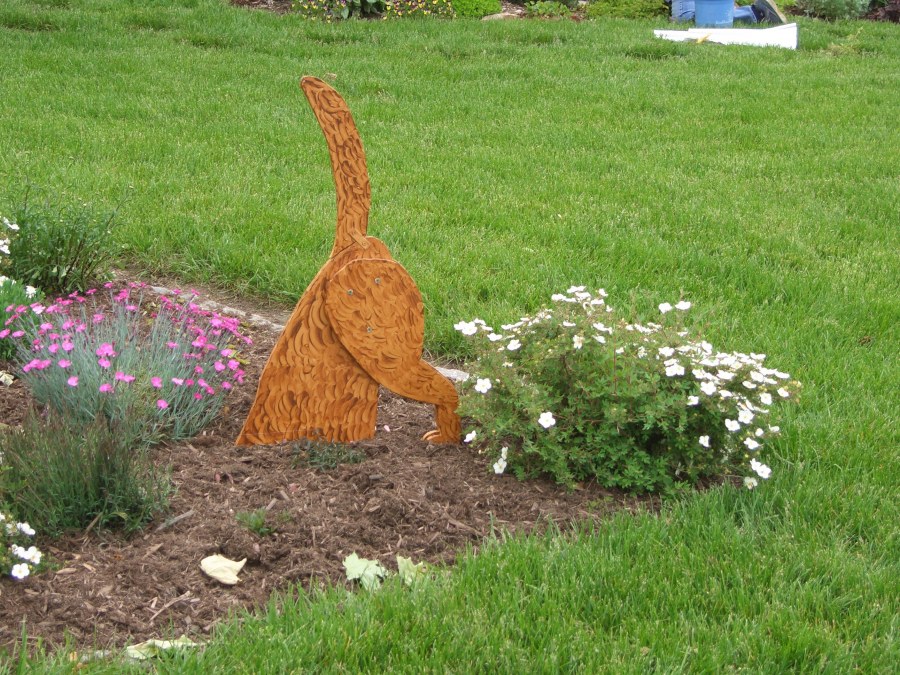 Фигуры из фанеры для сада