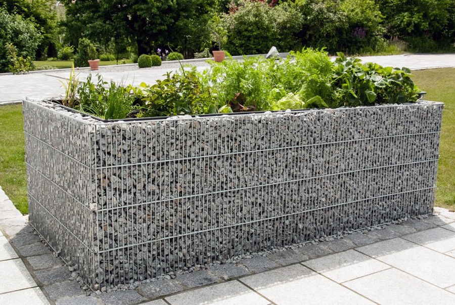 Габион в интерьере квартиры