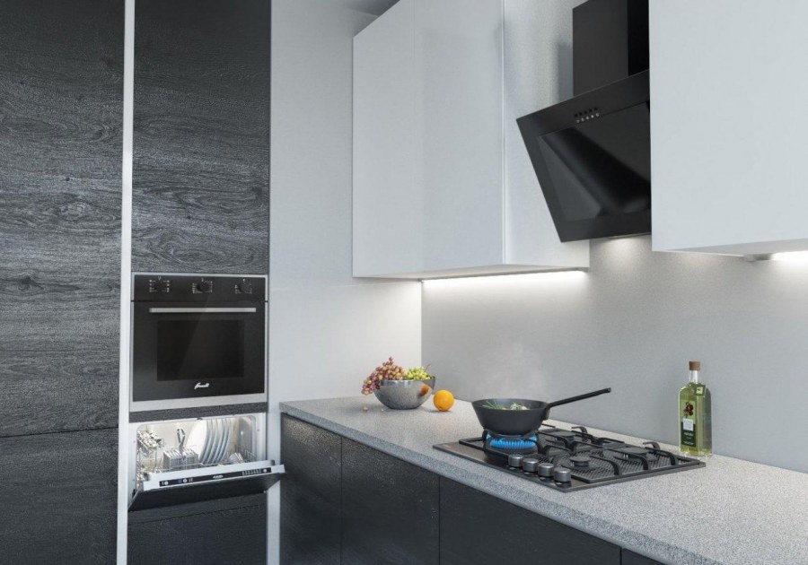 Кухонная вытяжка Krona Freya 600 Black PB