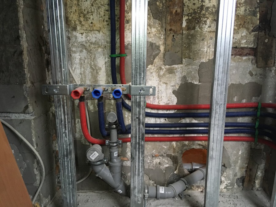 Сантехника разводка труб