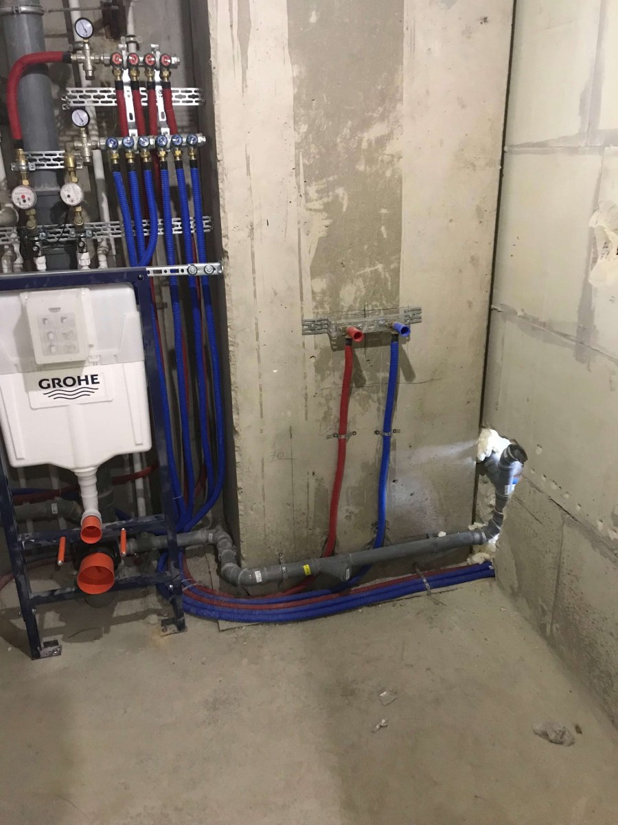 Коллекторная разводка труб