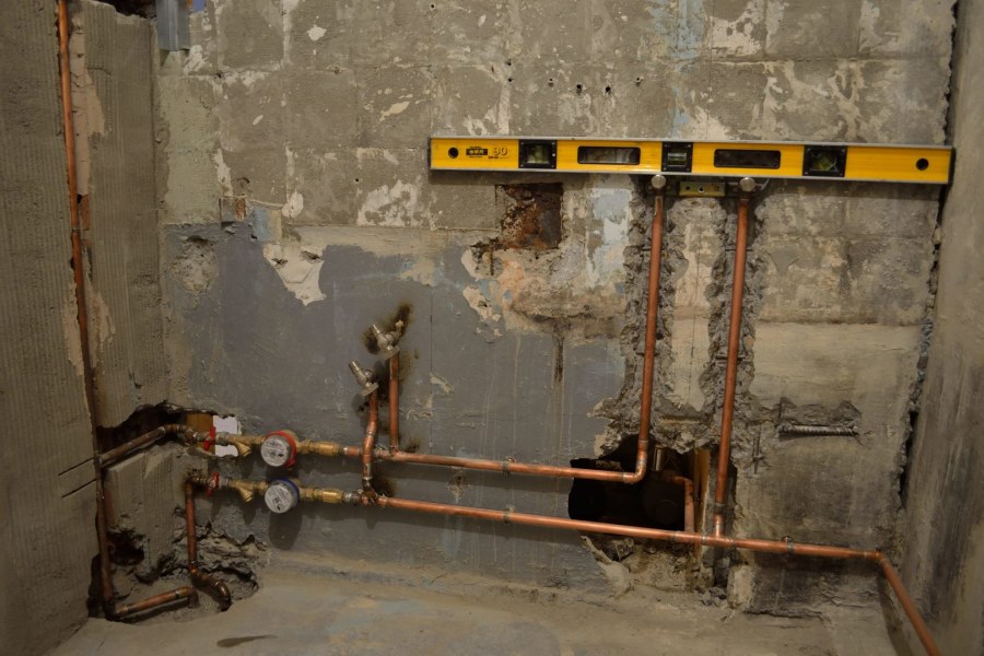 Водопроводные трубы в квартире