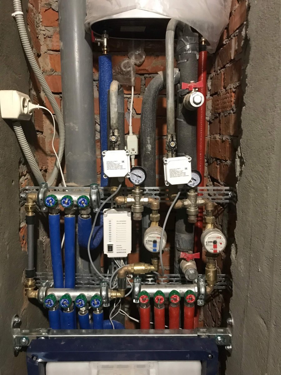 Коллекторная разводка труб