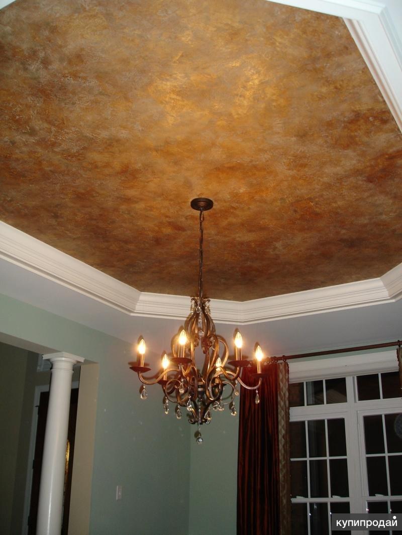 Фактурные натяжные потолки Mr мрамор