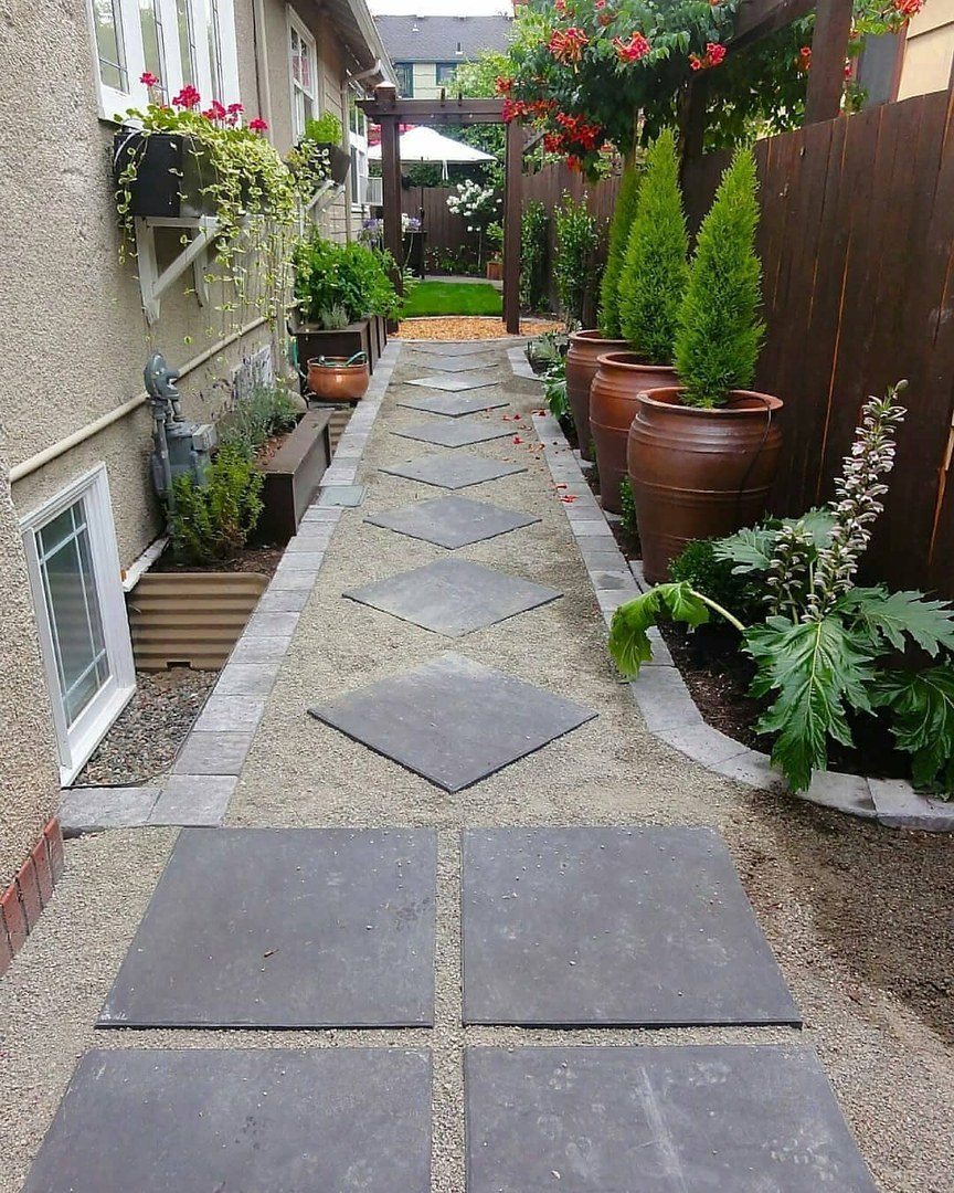 Ландшафт маленького двора