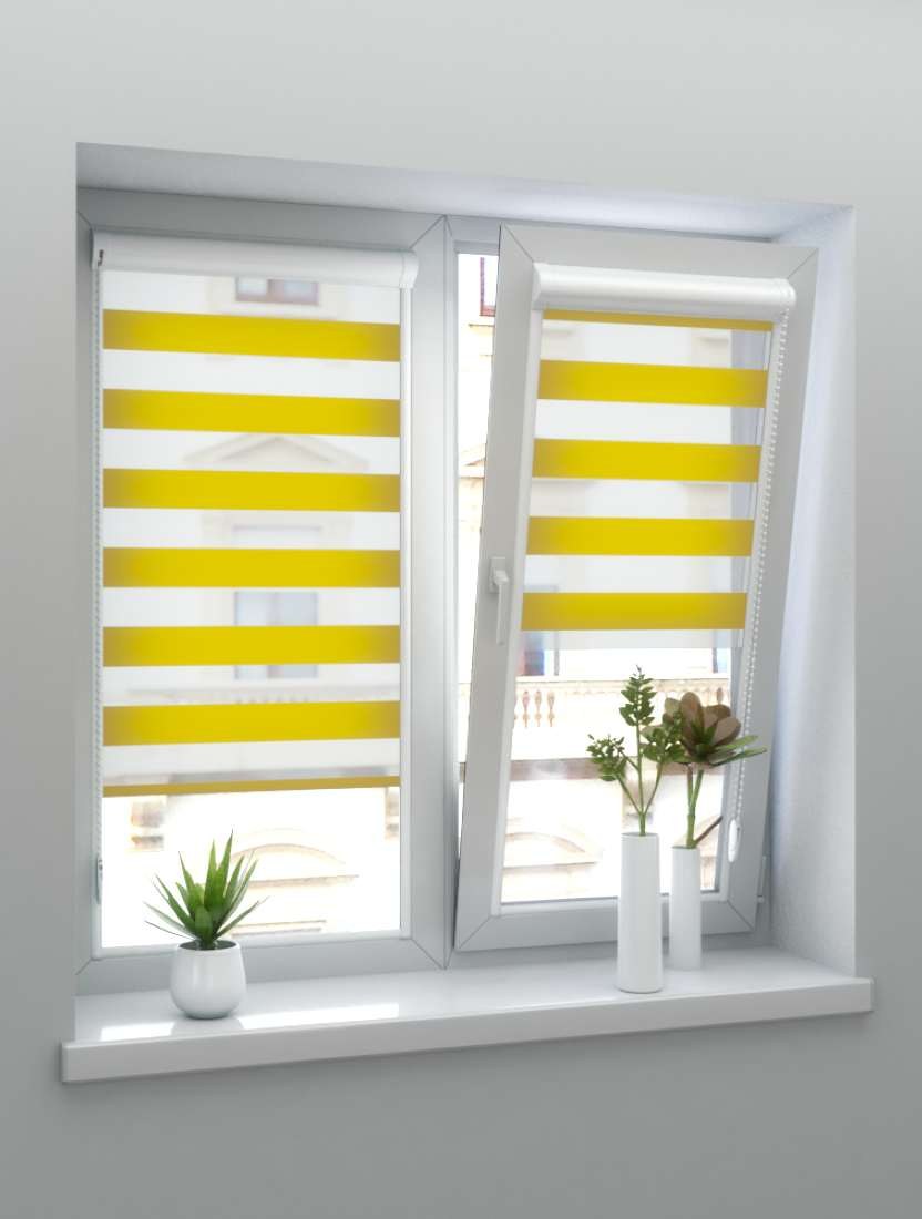 Рулонные шторы Зебра Уни 2