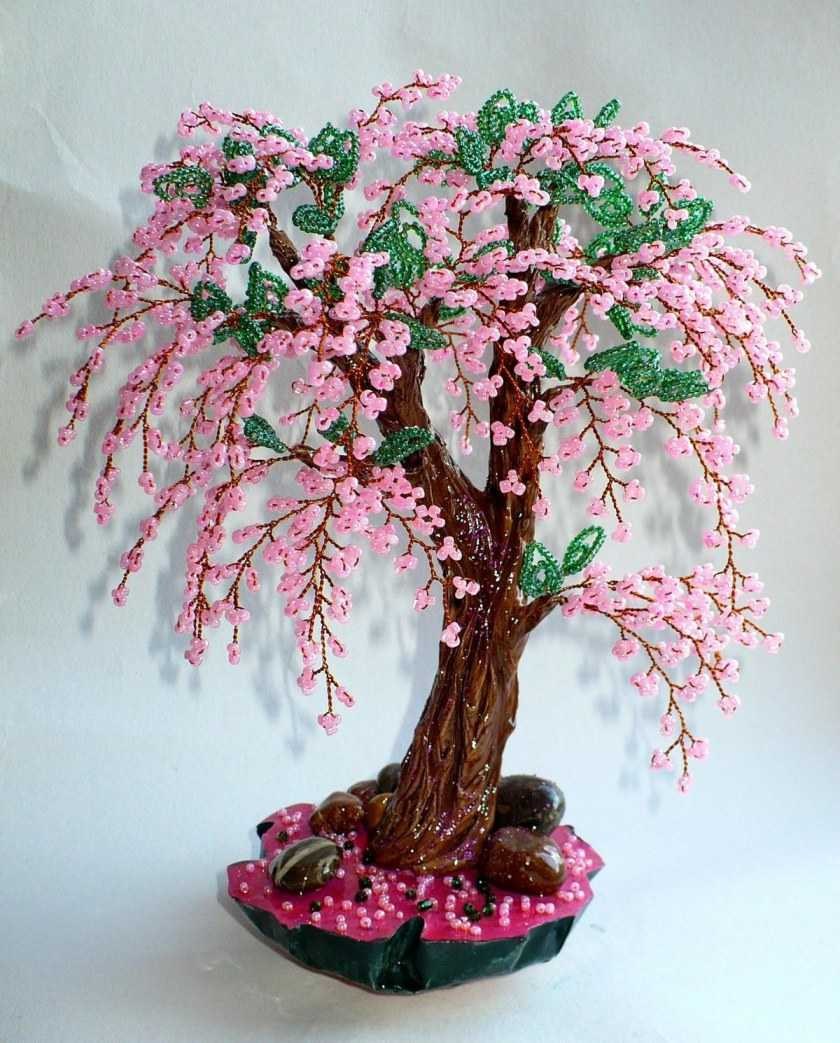 Бисероплетение деревья Сакура