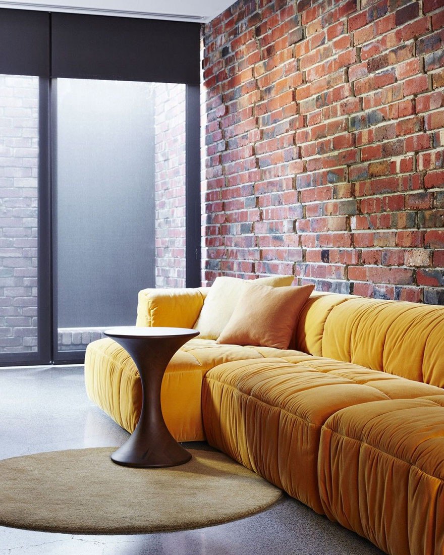 Кирпич в современном интерьере