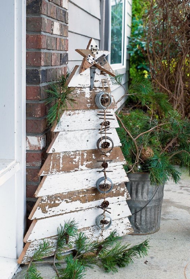 Новогодний уличный декор