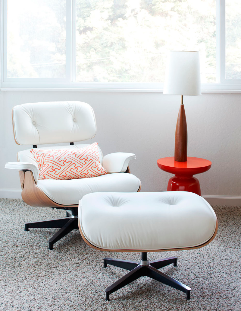 Кресло Eames Style Lounge Chair & Ottoman