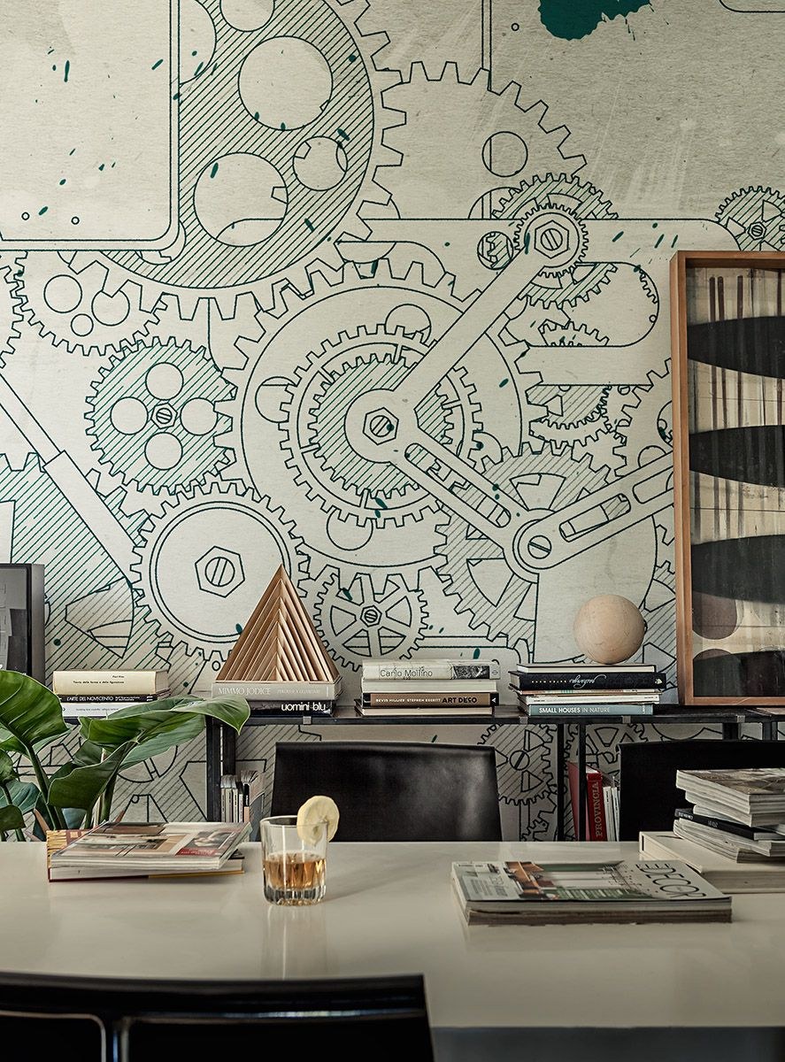 Графический стиль в интерьере