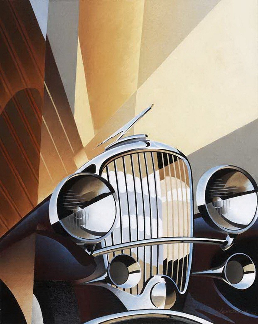 Гостиная ар деко