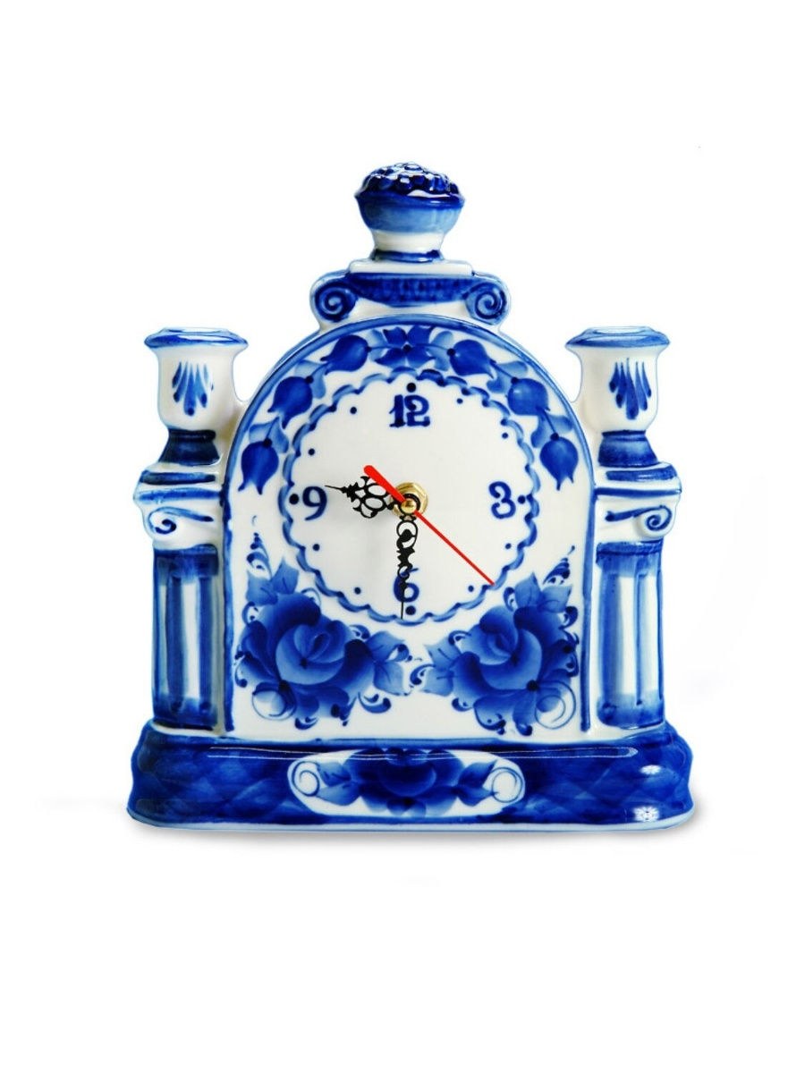 Гжельский фарфоровый завод роспись