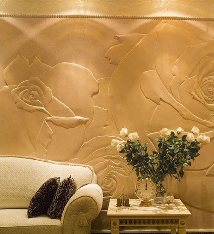 Декоративная штукатурка рельефная