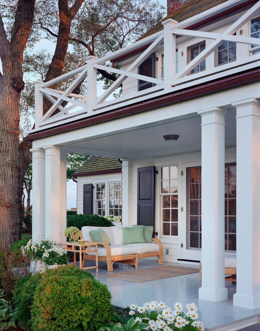 Терраса в американском стиле